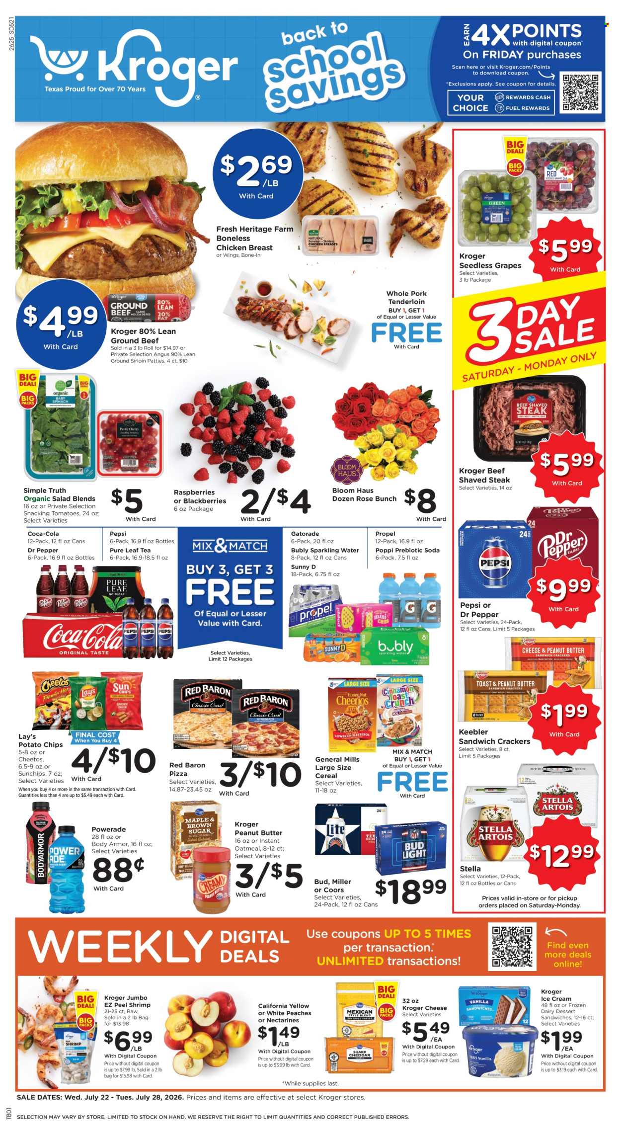 Kroger ad - 07/22/2026 - 07/28/2026. Page 1