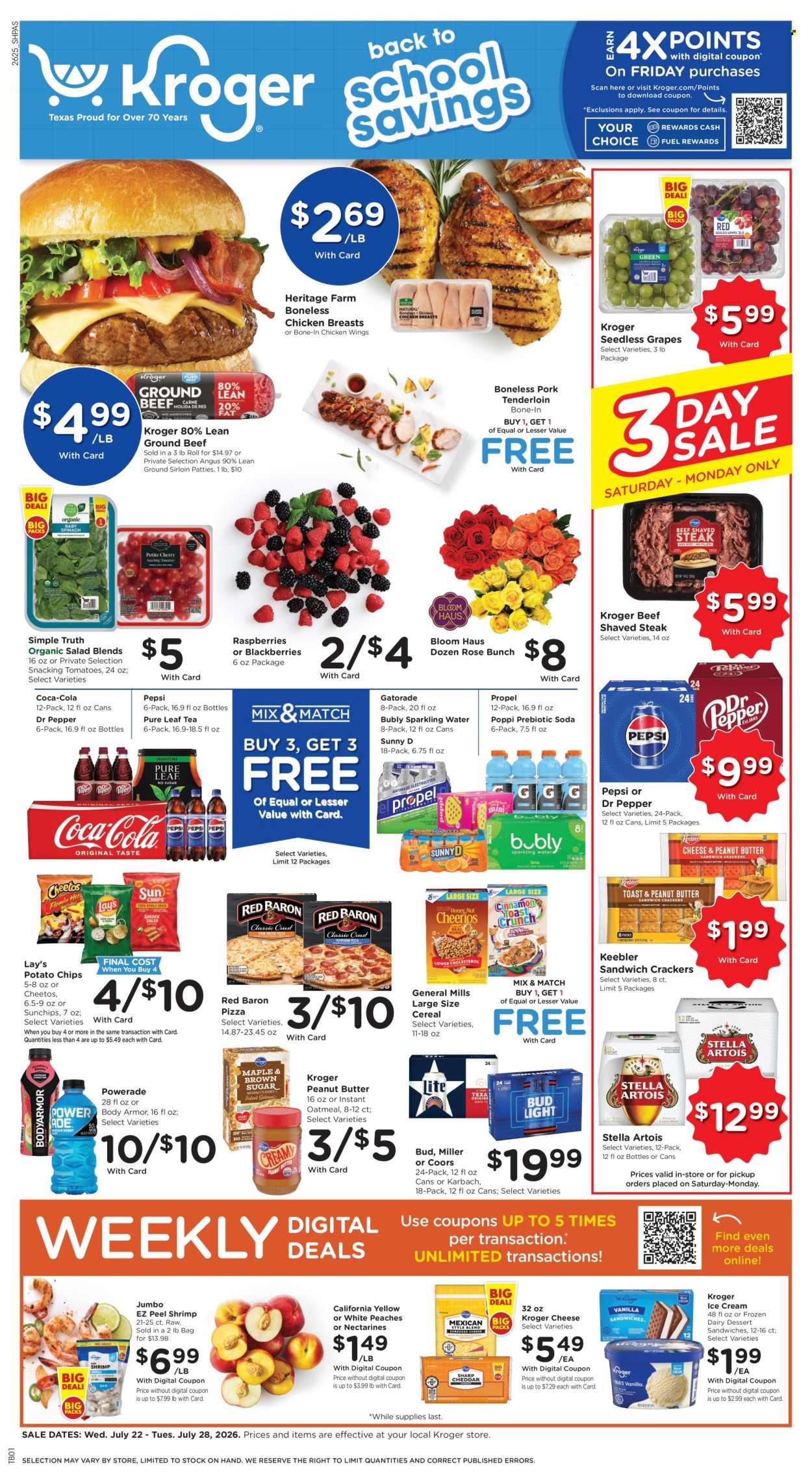 Kroger ad - 07/22/2026 - 07/28/2026. Page 1