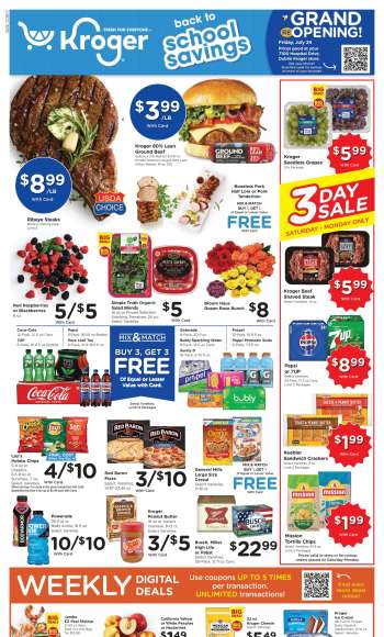 Kroger Flyer - 07/22/2026 - 07/28/2026.
