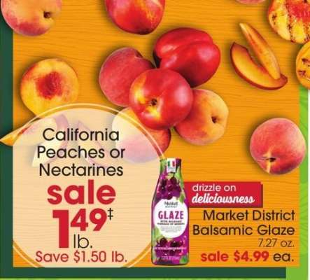 California Peaches or Nectarines