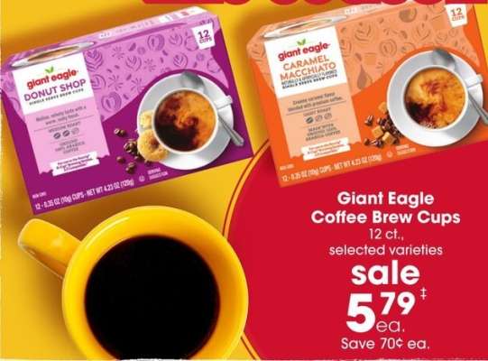 Giant Eagle Coffee Brew Cups