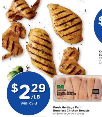 Fresh Heritage Farm Boneless Chicken Breasts