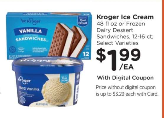 Kroger Ice Cream