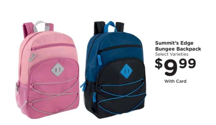 Summit's Edge Bungee Backpack
