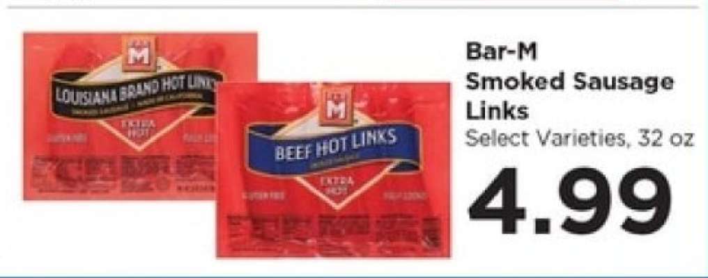 Bar-M Smoked Sausage Links