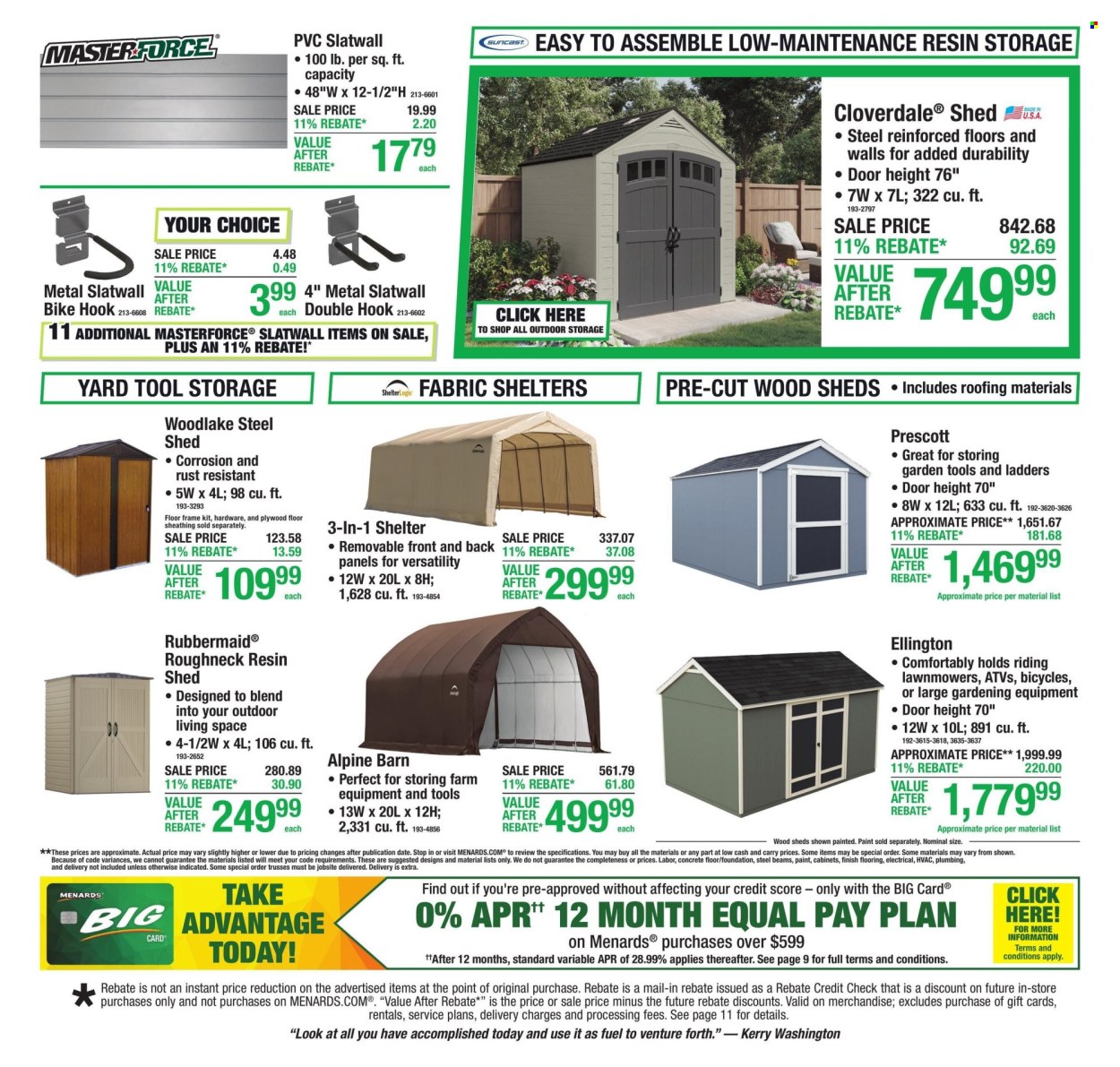 Menards ad - 07/23/2026 - 08/02/2026. Page 18