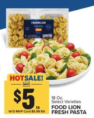 FOOD LION FRESH PASTA