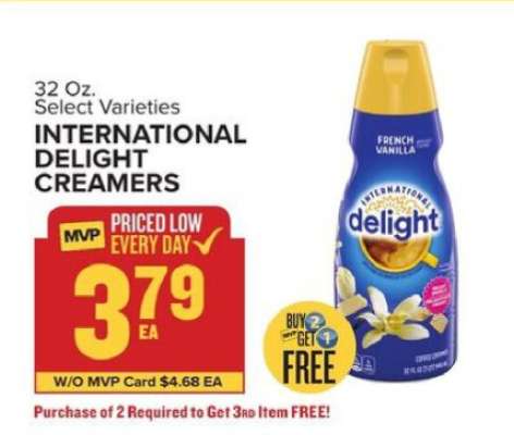 International Delight Creamers