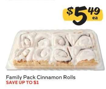 Family Pack Cinnamon Rolls
