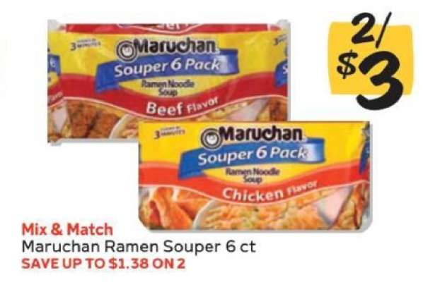 Maruchan Ramen Souper 6 ct