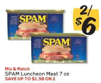 SPAM Luncheon Meat 7 oz