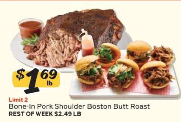 Bone-In Pork Shoulder Boston Butt Roast