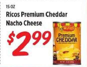 Ricos Premium Cheddar Nacho Cheese