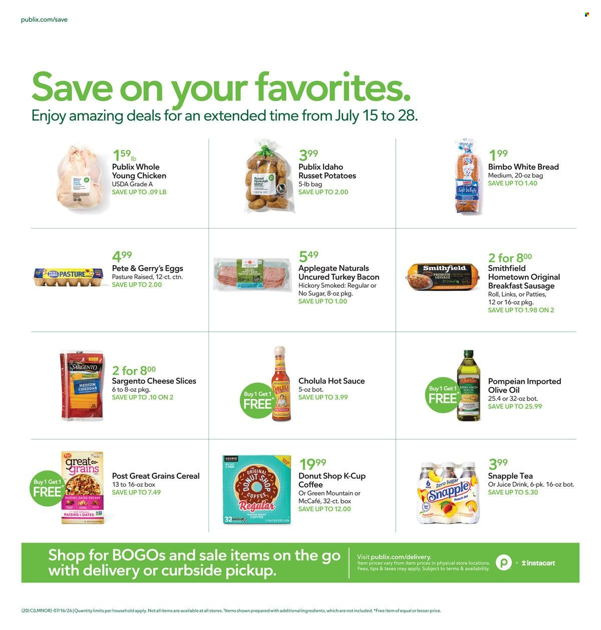 Publix ad - 07/22/2026 - 07/28/2026. Page 17