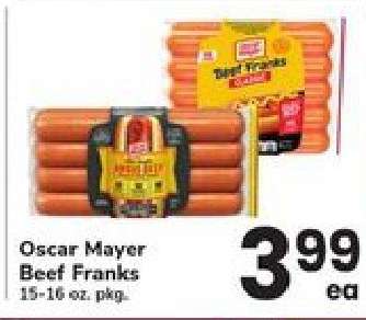 Oscar Mayer Beef Franks