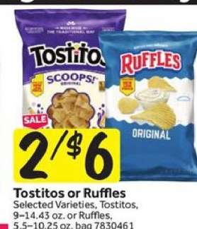 Tostitos or Ruffles
