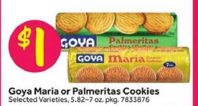Goya Maria or Palmeritas Cookies