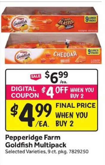 Pepperidge Farm Goldfish Multipack