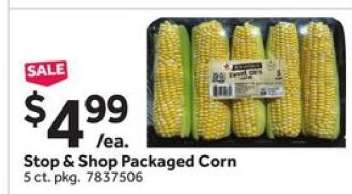 Stop & Shop Packaged Corn