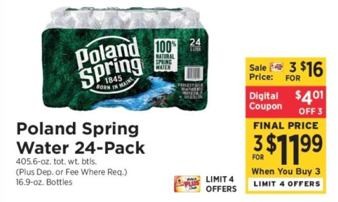 Poland Spring Water 24-Pack