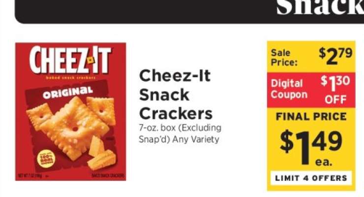 Cheez-It Snack Crackers