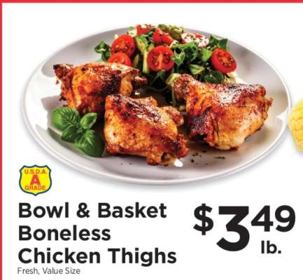 Bowl & Basket Boneless Chicken Thighs