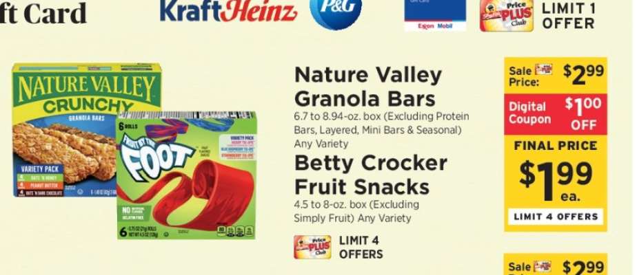 Nature Valley Granola Bars