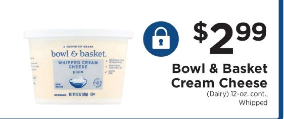Bowl & Basket Cream Cheese