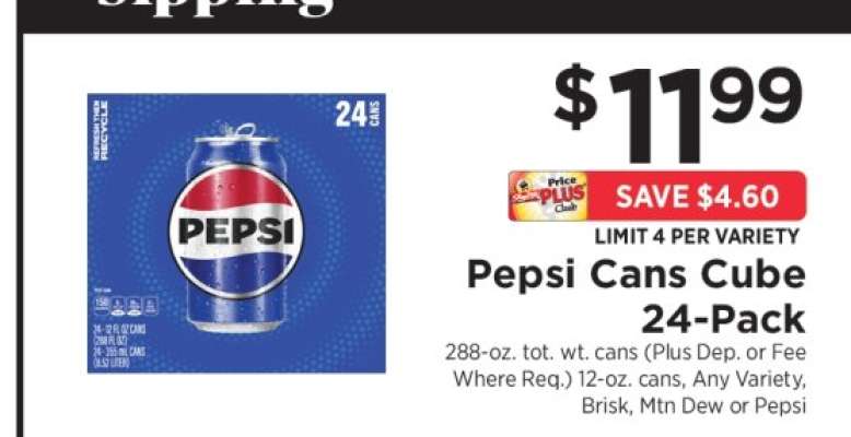 Pepsi Cans Cube 24-Pack