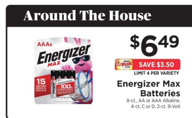 Energizer Max Batteries
