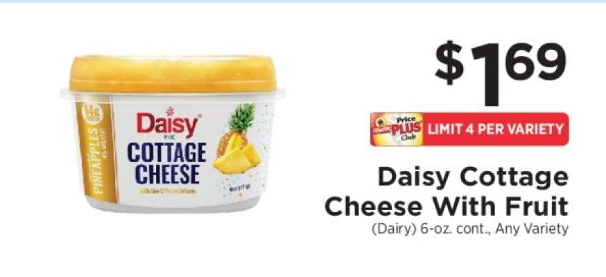 Daisy Cottage Cheese With Fruit