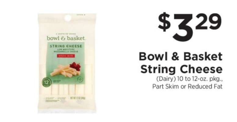 Bowl & Basket String Cheese