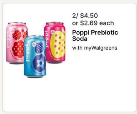 Poppi Prebiotic Soda*