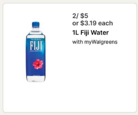 1L Fiji Water