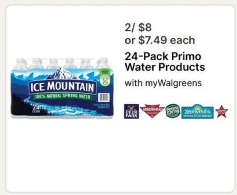 24-Pack Primo Water Products