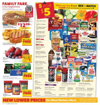 thumbnail - Family Fare Ad
