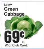 Leafy Green Cabbage
