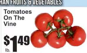Tomatoes on the Vine