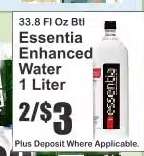 Essentia Enhanced Water