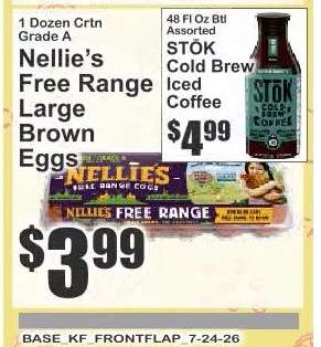 Nellie's Free Range Large Brown Eggs