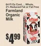 Farmland Organic Milk