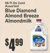Blue Diamond Almond Breeze Almondmilk
