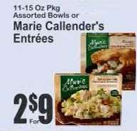 Marie Callender's Entrées