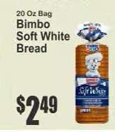 Bimbo Soft White Bread