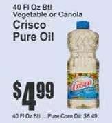 Crisco Pure Oil