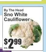 Sno White Cauliflower