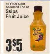 Ssips Fruit Juice