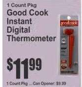 Good Cook Instant Digital Thermometer