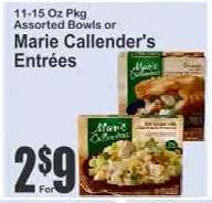 Marie Callender's Entrées