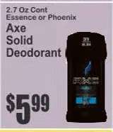 Axe Solid Deodorant